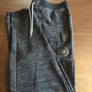Men’s Hurley Phantom Fleece Joggers Black Large